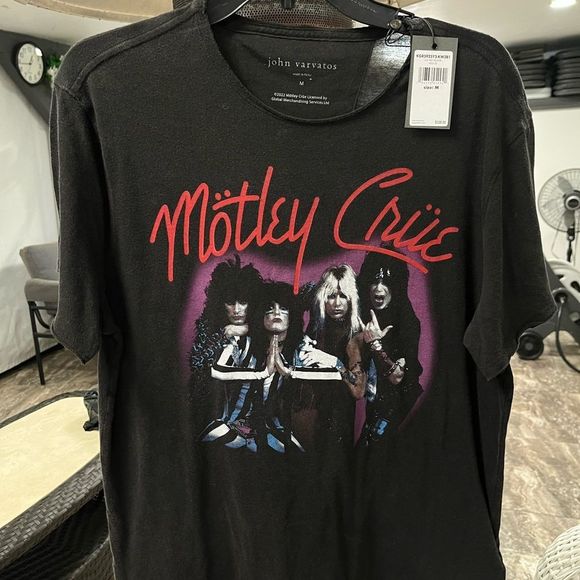 John Varvatos Other - John Varvatos MOTLEY CRUE PURPLE TEE $128.00 STYLE: KGR5925Y3-KW3B1